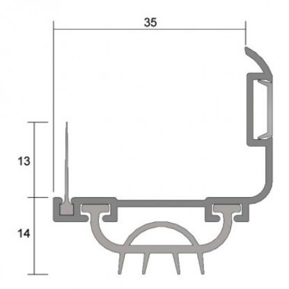 IS3070si x 1000mm Bottom Seal CA