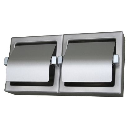 ML263SM_S - Double Toilet Roll Holder - Surface Mounted