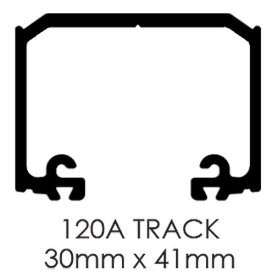 Brio 120A-40 Aluminium Track 4M