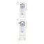 Zero Clearance 60 Top Hung Aluminium Track System  Single Panel - 2000mm, SIL