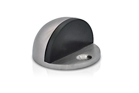 BR12-4425DBL Door Stop Half Moon Black