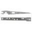 8530/8550/85W Timber Door Fittings Silver Anodised