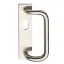 6680/H15OS LH External Fixed Pull with Cylinder Hole SSS