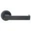 Dormakaba Viasion 8300/12 Lever Set on Round Rose BLK